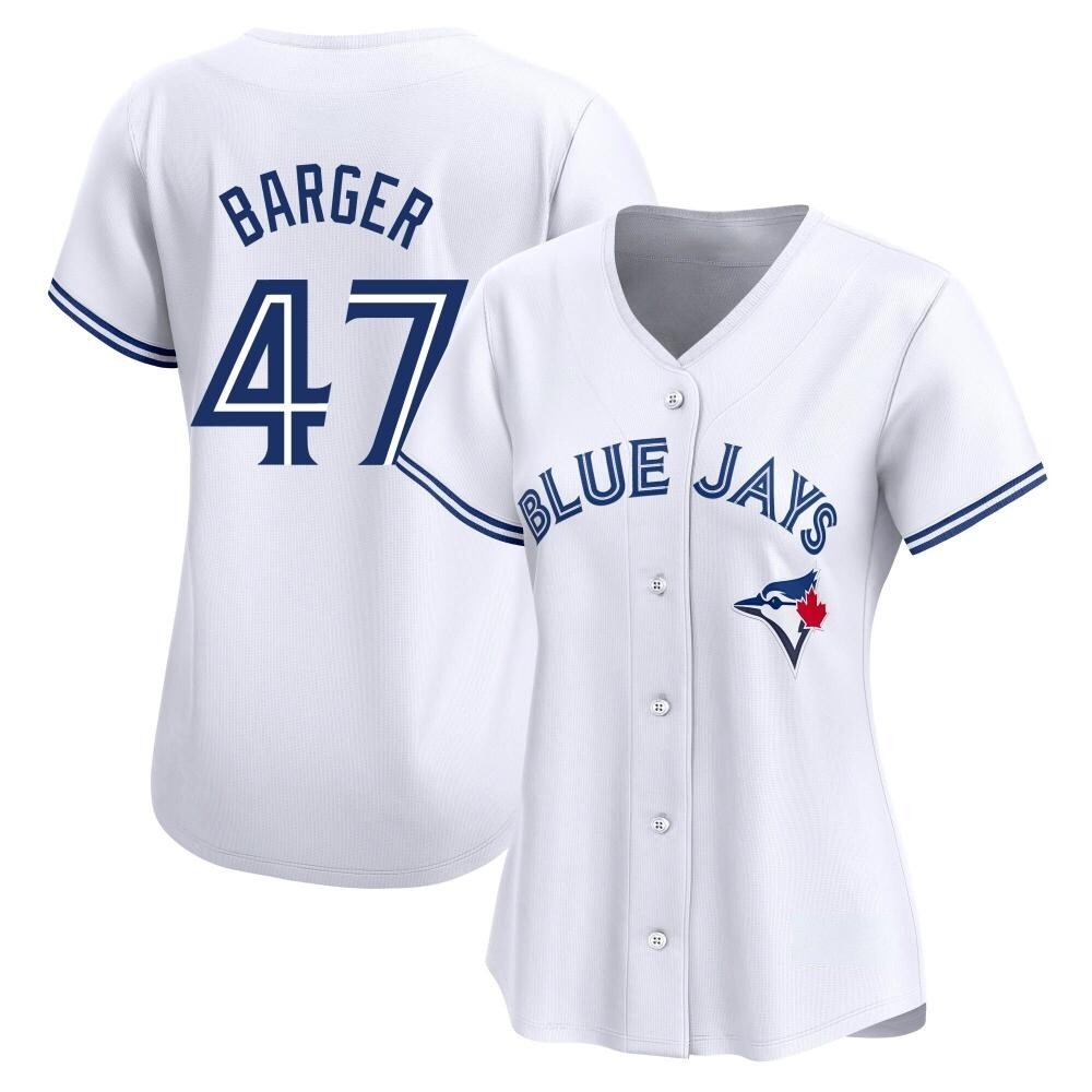 Women's Limited Toronto Blue Jays Addison Barger Home Jersey - White Women's Limited Toronto Blue Jays Addison Barger Home Jersey - White