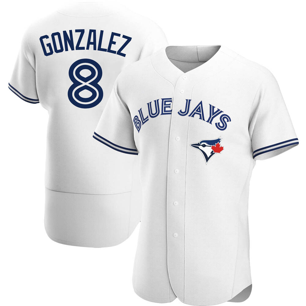 Authentic Toronto Blue Jays Alex Gonzalez Home Jersey - White Authentic Toronto Blue Jays Alex Gonzalez Home Jersey - White