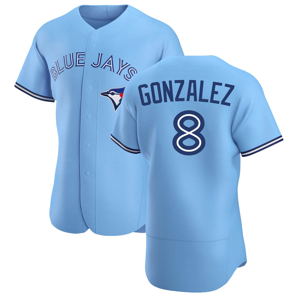 Authentic Toronto Blue Jays Alex Gonzalez Powder Alternate Jersey - Blue Authentic Toronto Blue Jays Alex Gonzalez Powder Alternate Jersey - Blue