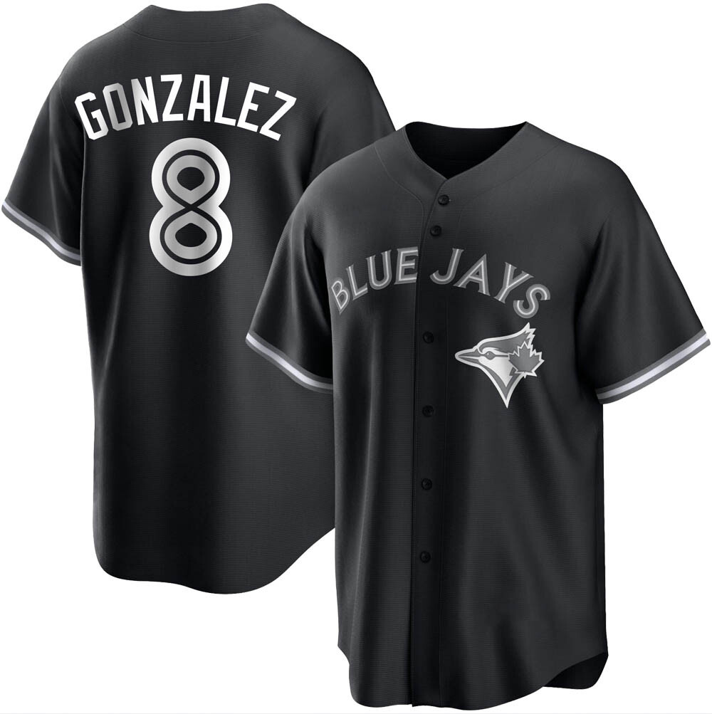 Replica Toronto Blue Jays Alex Gonzalez Black/ Jersey - White Replica Toronto Blue Jays Alex Gonzalez Black/ Jersey - White