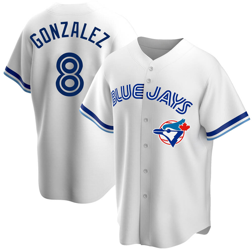 Replica Toronto Blue Jays Alex Gonzalez Home Cooperstown Collection Jersey - White Replica Toronto Blue Jays Alex Gonzalez Home Cooperstown Collection Jersey - White