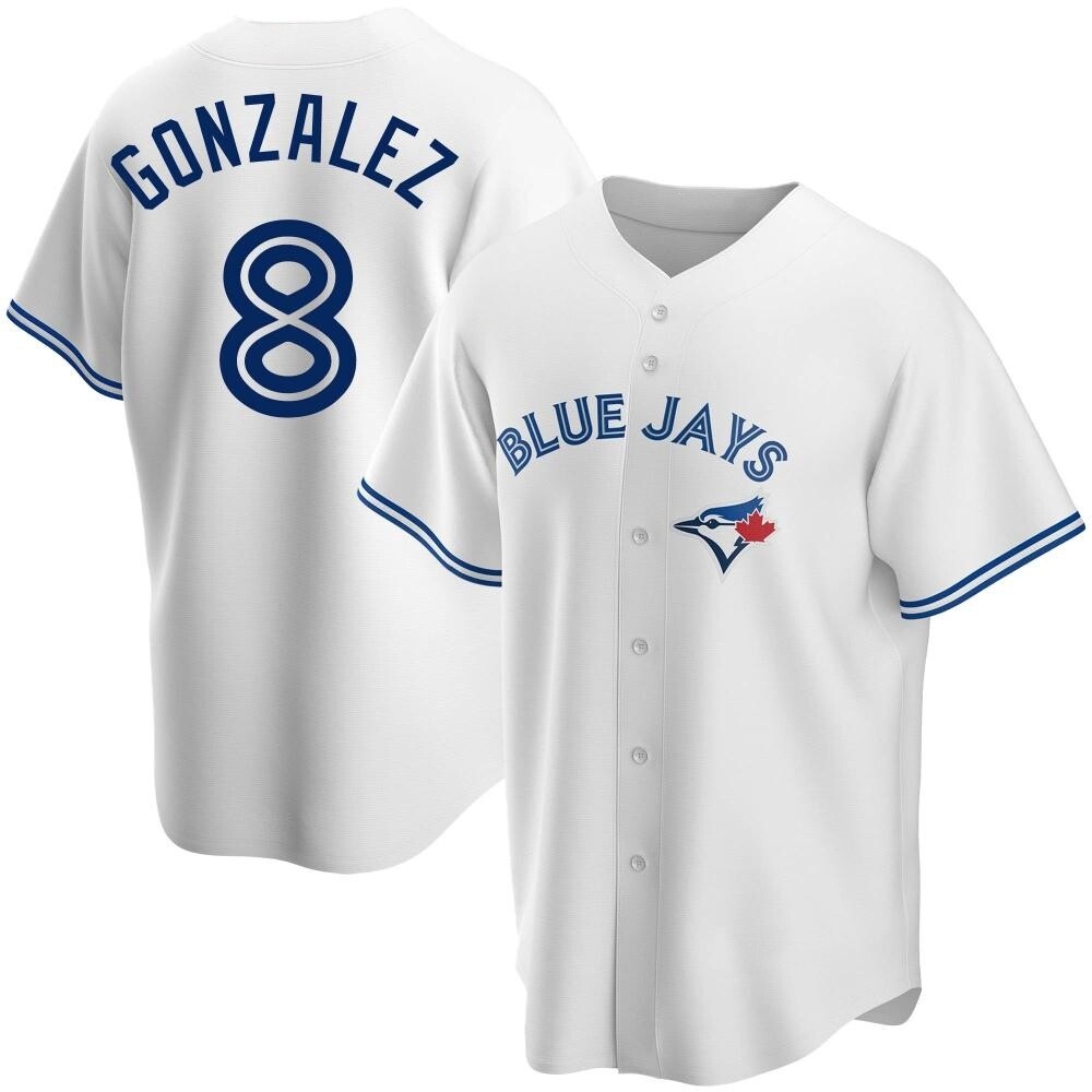 Replica Toronto Blue Jays Alex Gonzalez Home Jersey - White Replica Toronto Blue Jays Alex Gonzalez Home Jersey - White