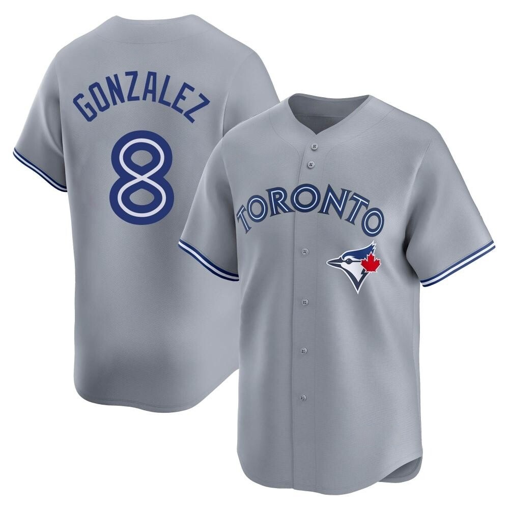 Youth Limited Toronto Blue Jays Alex Gonzalez Away Jersey - Gray Youth Limited Toronto Blue Jays Alex Gonzalez Away Jersey - Gray