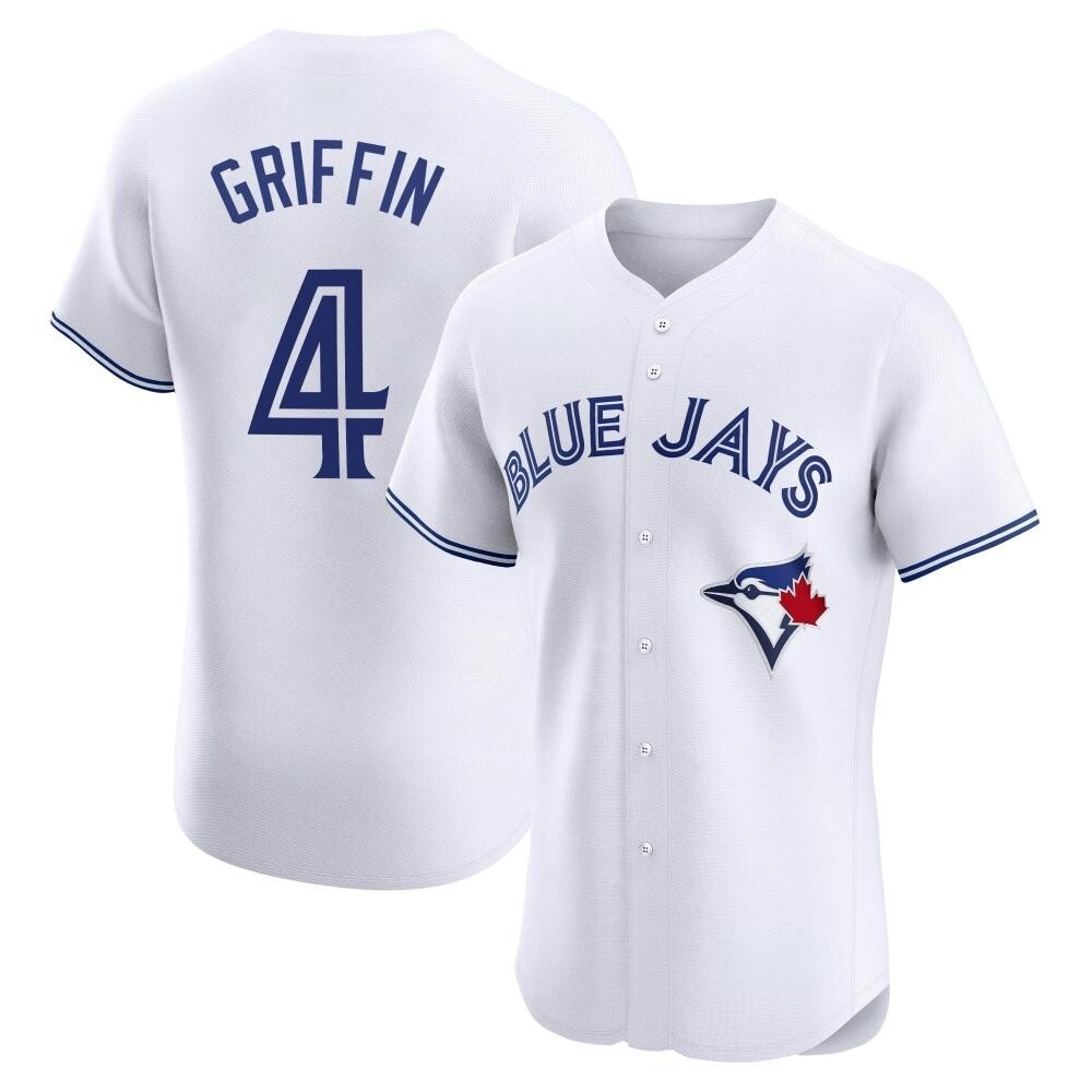Elite Toronto Blue Jays Alfredo Griffin Home Jersey - White Elite Toronto Blue Jays Alfredo Griffin Home Jersey - White