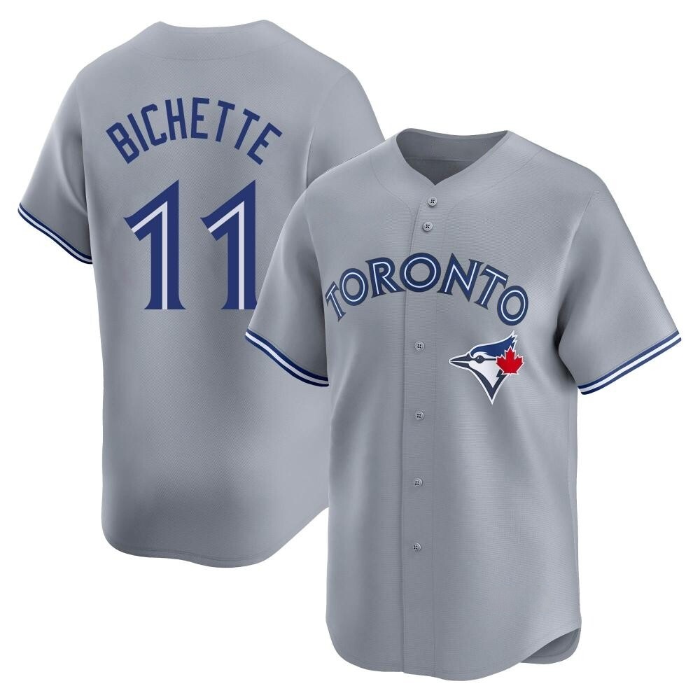 Youth Limited Toronto Blue Jays Bo Bichette Away Jersey - Gray Youth Limited Toronto Blue Jays Bo Bichette Away Jersey - Gray