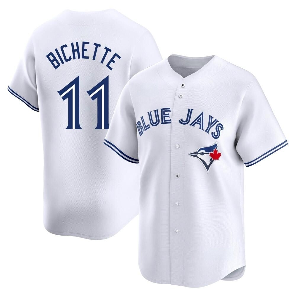 Youth Limited Toronto Blue Jays Bo Bichette Home Jersey - White Youth Limited Toronto Blue Jays Bo Bichette Home Jersey - White