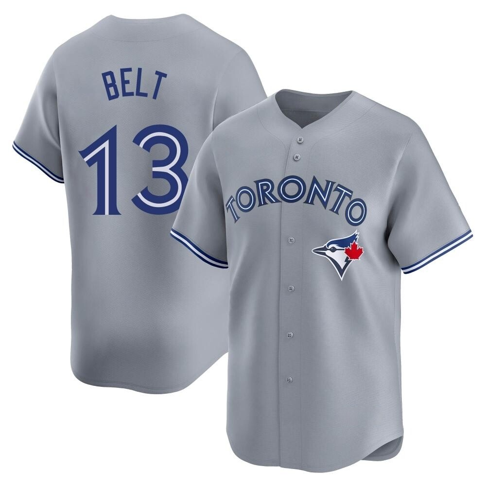 Youth Limited Toronto Blue Jays Brandon Belt Away Jersey - Gray Youth Limited Toronto Blue Jays Brandon Belt Away Jersey - Gray