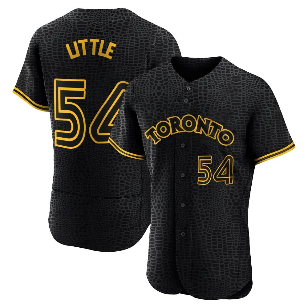Authentic Toronto Blue Jays Brendon Little Snake Skin City Jersey - Black Authentic Toronto Blue Jays Brendon Little Snake Skin City Jersey - Black