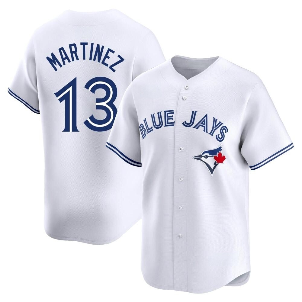 Limited Toronto Blue Jays Buck Martinez Home Jersey - White Limited Toronto Blue Jays Buck Martinez Home Jersey - White