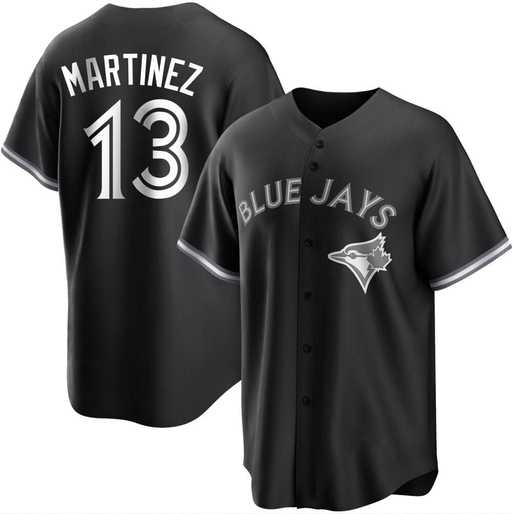 Replica Toronto Blue Jays Buck Martinez Black/ Jersey - White Replica Toronto Blue Jays Buck Martinez Black/ Jersey - White