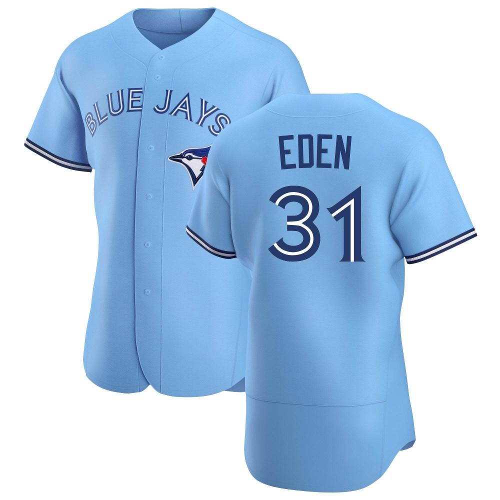Authentic Toronto Blue Jays Cam Eden Powder Alternate Jersey - Blue Authentic Toronto Blue Jays Cam Eden Powder Alternate Jersey - Blue