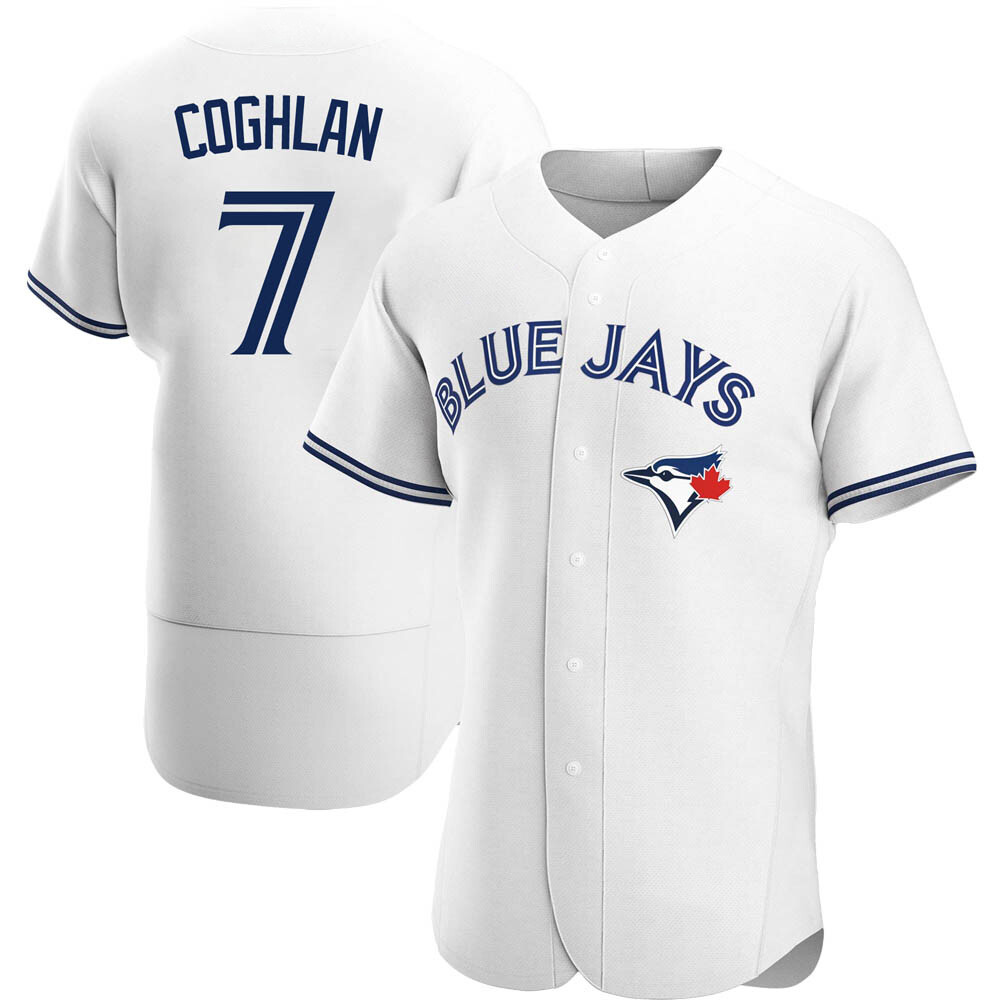 Authentic Toronto Blue Jays Chris Coghlan Home Jersey - White Authentic Toronto Blue Jays Chris Coghlan Home Jersey - White
