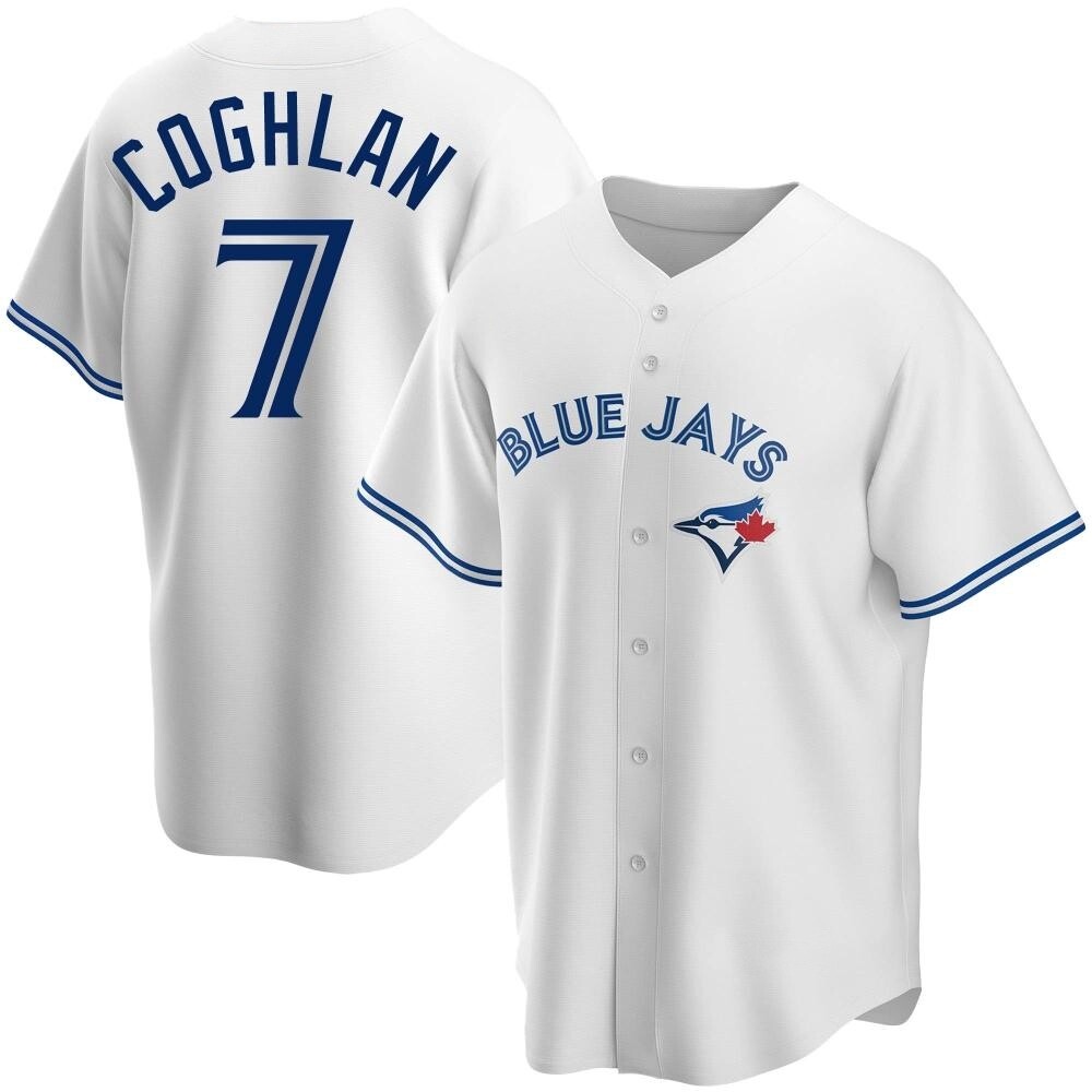 Replica Toronto Blue Jays Chris Coghlan Home Jersey - White Replica Toronto Blue Jays Chris Coghlan Home Jersey - White