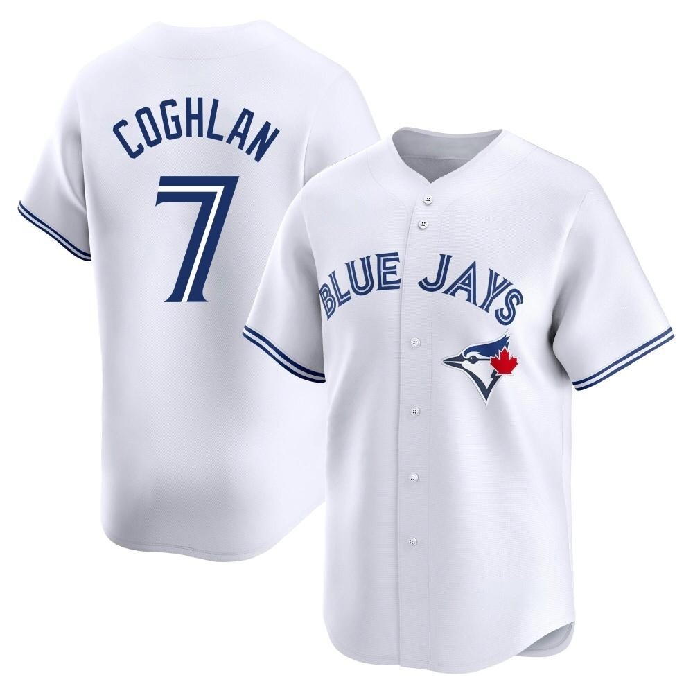 Youth Limited Toronto Blue Jays Chris Coghlan Home Jersey - White Youth Limited Toronto Blue Jays Chris Coghlan Home Jersey - White