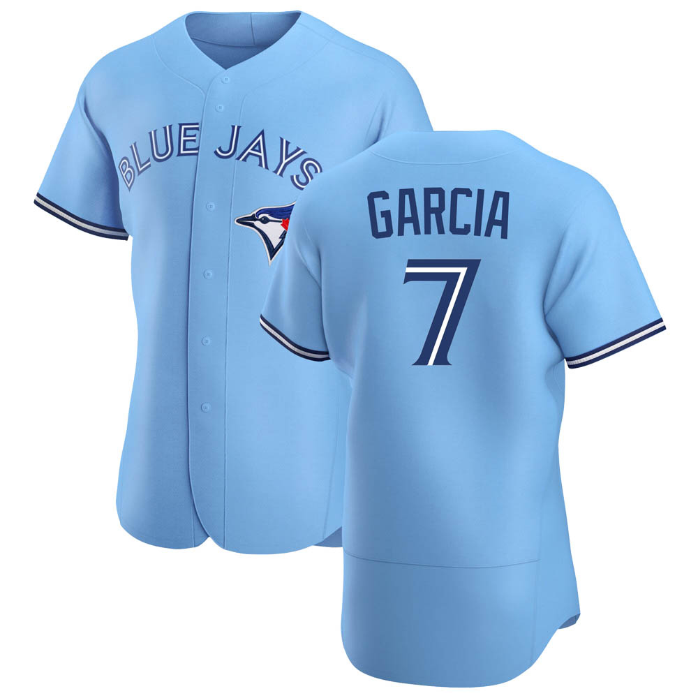 Authentic Toronto Blue Jays Damaso Garcia Powder Alternate Jersey - Blue Authentic Toronto Blue Jays Damaso Garcia Powder Alternate Jersey - Blue