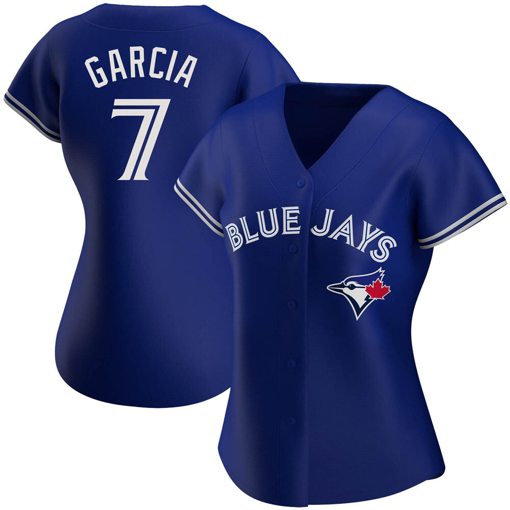 Women's Authentic Toronto Blue Jays Damaso Garcia Alternate Jersey - Royal