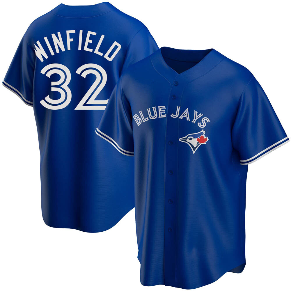 Replica Toronto Blue Jays Dave Winfield Alternate Jersey - Royal Replica Toronto Blue Jays Dave Winfield Alternate Jersey - Royal