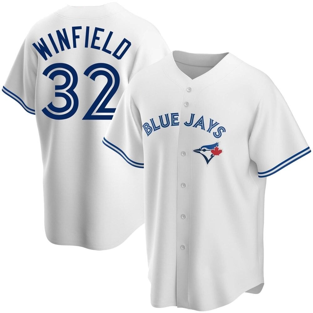 Replica Toronto Blue Jays Dave Winfield Home Jersey - White Replica Toronto Blue Jays Dave Winfield Home Jersey - White