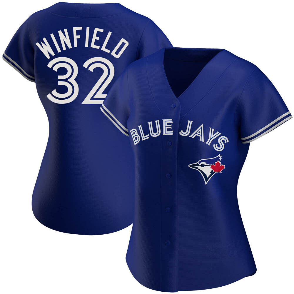 Women's Authentic Toronto Blue Jays Dave Winfield Alternate Jersey - Royal Women's Authentic Toronto Blue Jays Dave Winfield Alternate Jersey - Royal