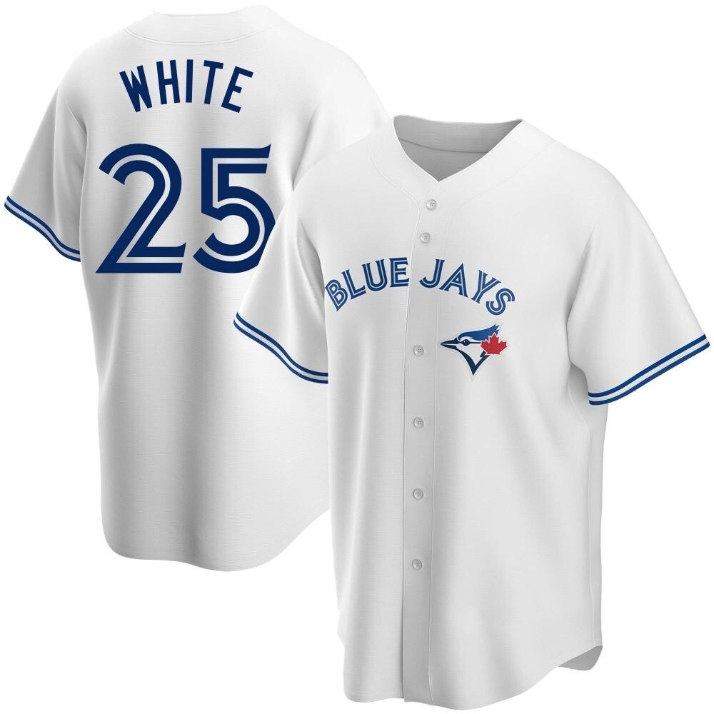 Youth Replica Toronto Blue Jays Devon White Home Jersey - White Youth Replica Toronto Blue Jays Devon White Home Jersey - White