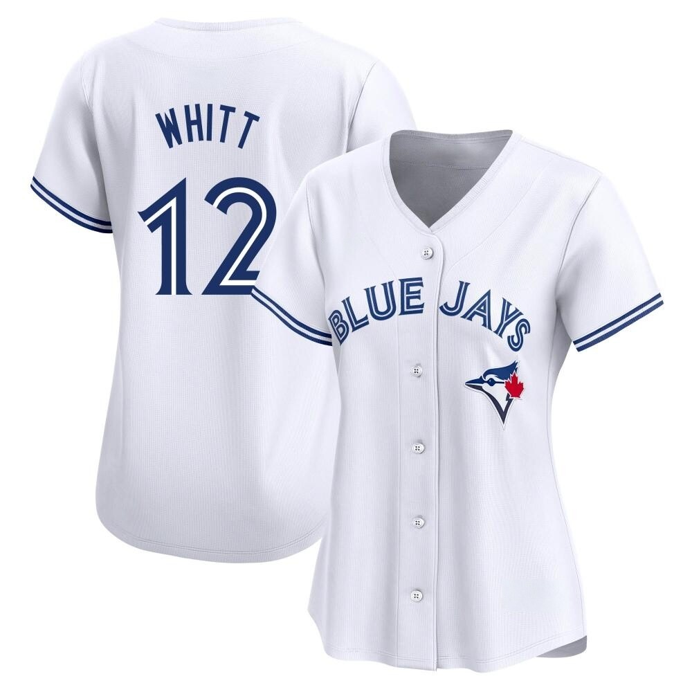 Women's Limited Toronto Blue Jays Ernie Whitt Home Jersey - White Women's Limited Toronto Blue Jays Ernie Whitt Home Jersey - White