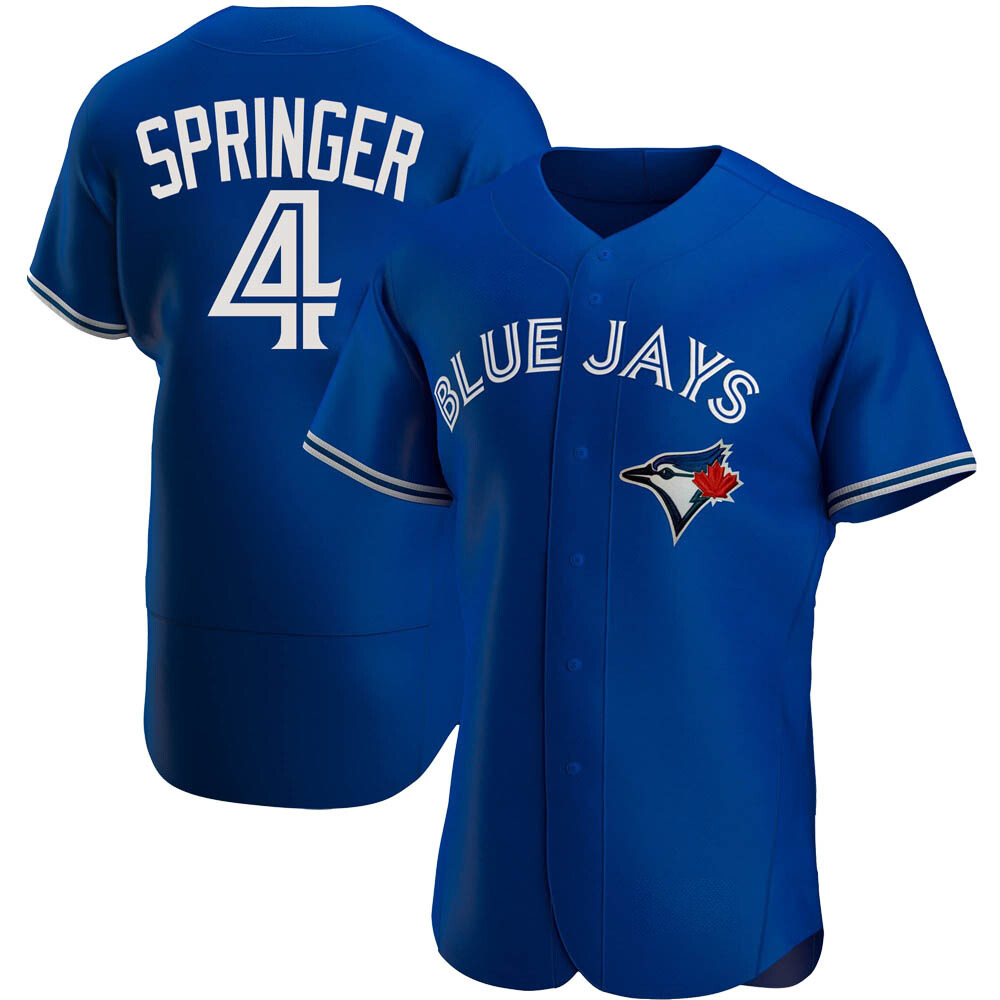 Authentic Toronto Blue Jays George Springer Alternate Jersey - Royal