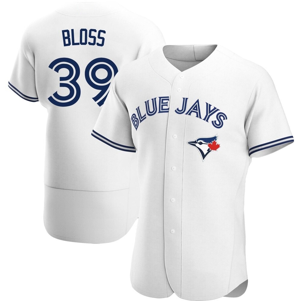 Authentic Toronto Blue Jays Jake Bloss Home Jersey - White Authentic Toronto Blue Jays Jake Bloss Home Jersey - White