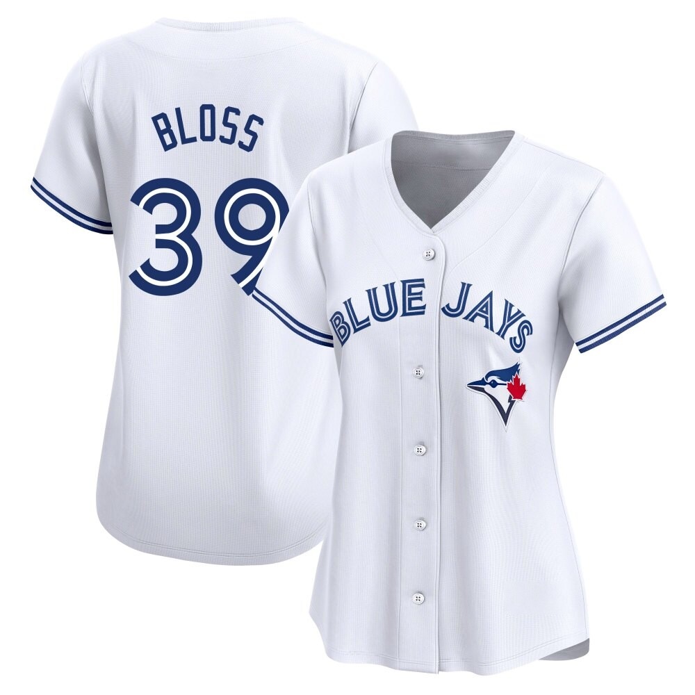 Women's Limited Toronto Blue Jays Jake Bloss Home Jersey - White Women's Limited Toronto Blue Jays Jake Bloss Home Jersey - White