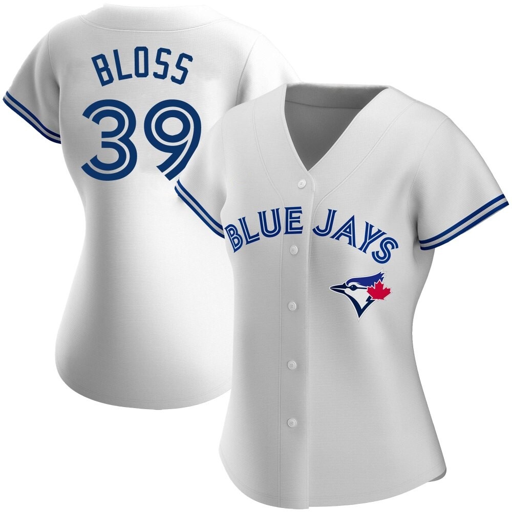 Women's Replica Toronto Blue Jays Jake Bloss Home Jersey - White Women's Replica Toronto Blue Jays Jake Bloss Home Jersey - White
