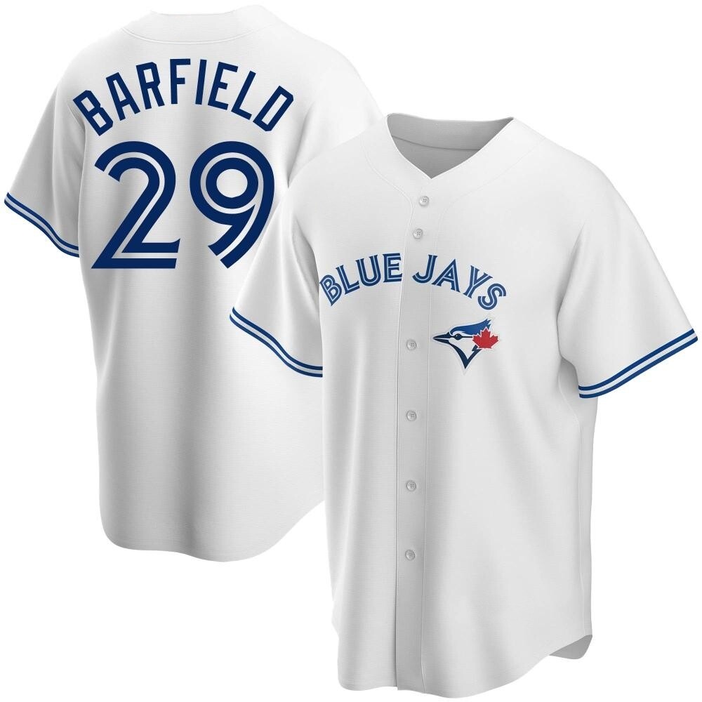 Replica Toronto Blue Jays Jesse Barfield Home Jersey - White Replica Toronto Blue Jays Jesse Barfield Home Jersey - White