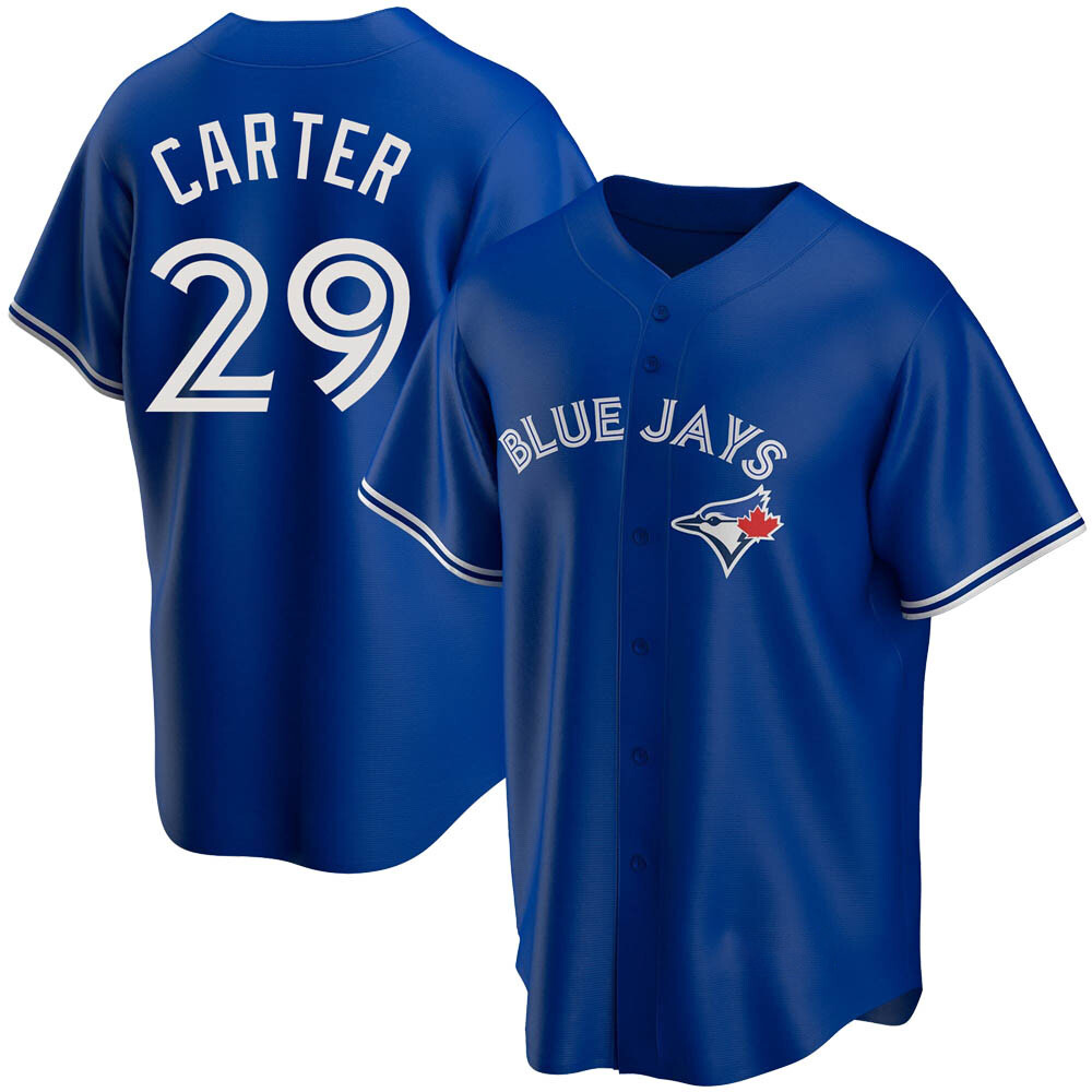 Replica Toronto Blue Jays Joe Carter Alternate Jersey - Royal Replica Toronto Blue Jays Joe Carter Alternate Jersey - Royal