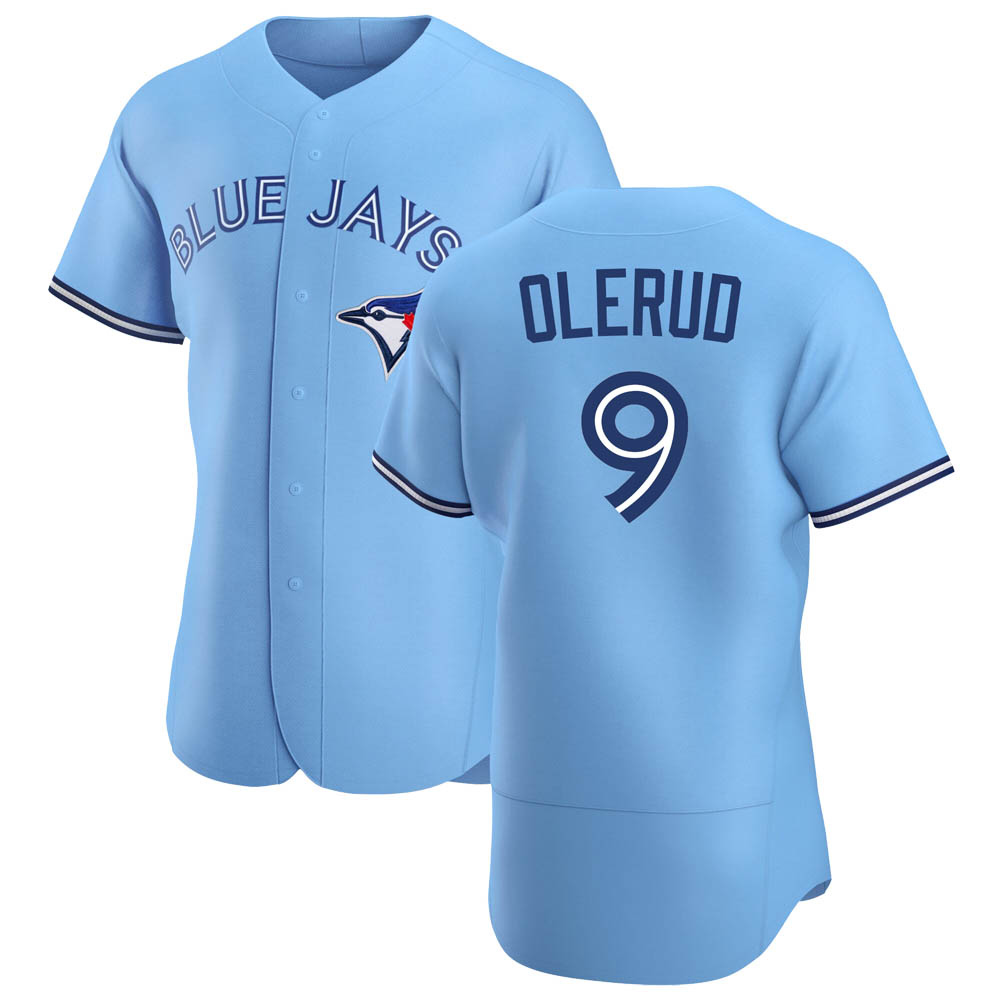 Authentic Toronto Blue Jays John Olerud Powder Alternate Jersey - Blue Authentic Toronto Blue Jays John Olerud Powder Alternate Jersey - Blue