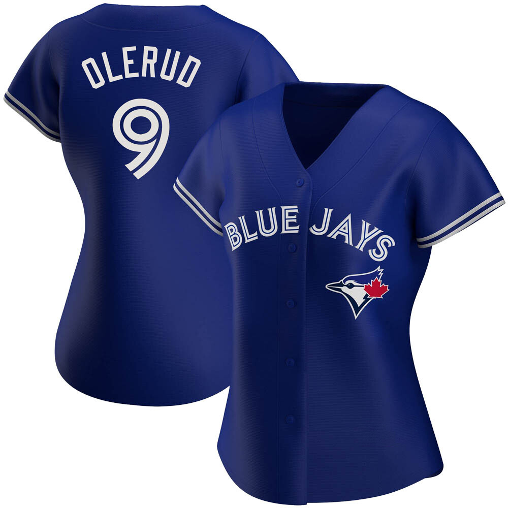 Women's Authentic Toronto Blue Jays John Olerud Alternate Jersey - Royal Women's Authentic Toronto Blue Jays John Olerud Alternate Jersey - Royal