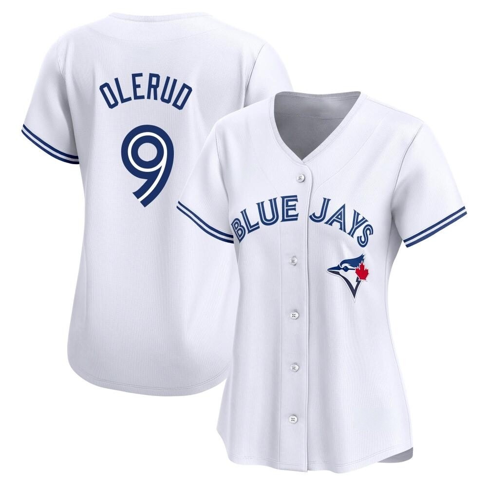 Women's Limited Toronto Blue Jays John Olerud Home Jersey - White Women's Limited Toronto Blue Jays John Olerud Home Jersey - White