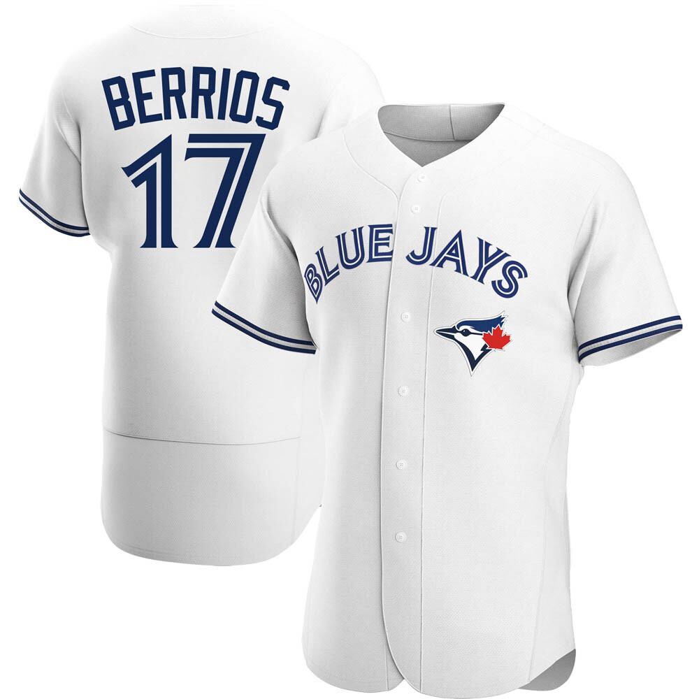 Authentic Toronto Blue Jays Jose Berrios Home Jersey - White Authentic Toronto Blue Jays Jose Berrios Home Jersey - White
