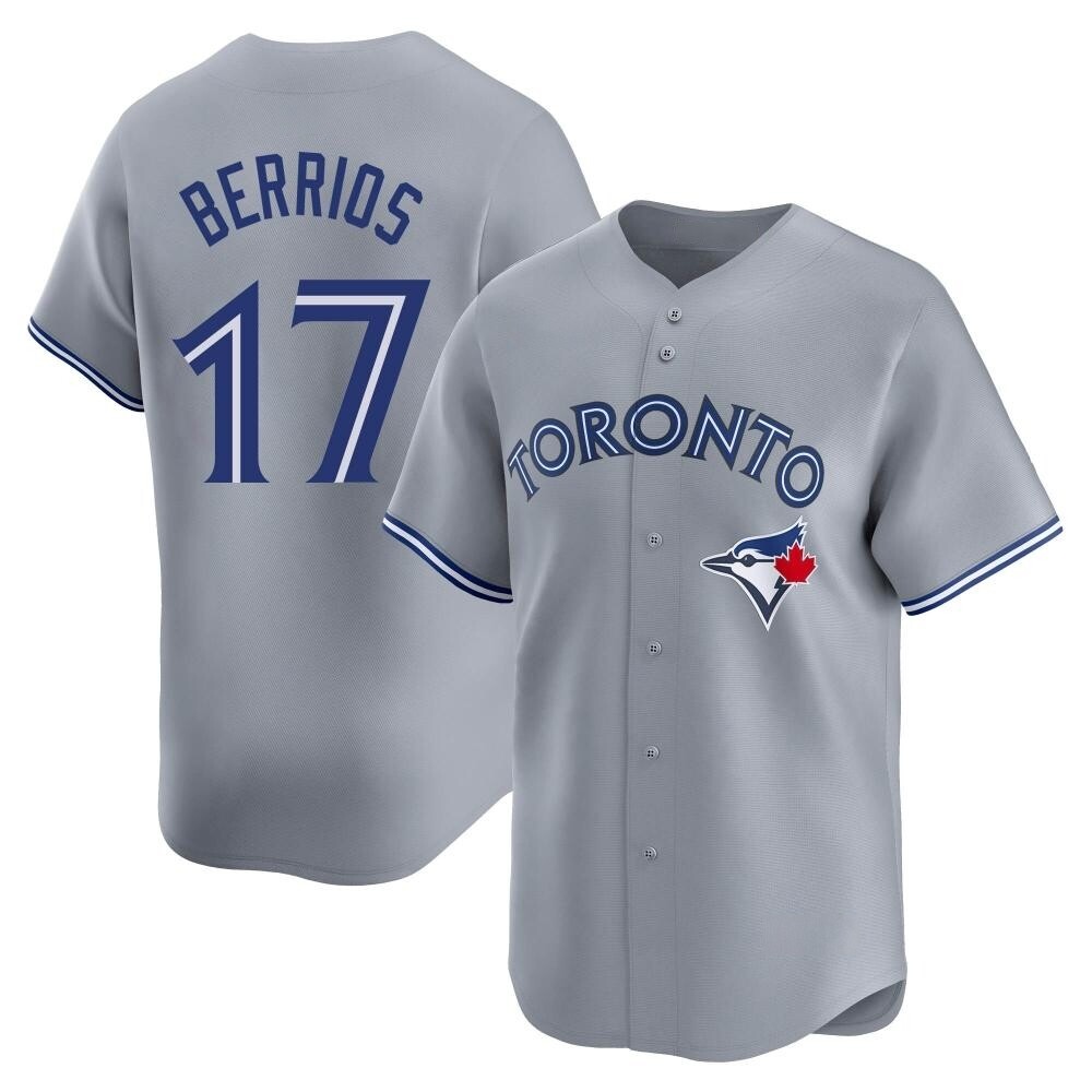 Youth Limited Toronto Blue Jays Jose Berrios Away Jersey - Gray Youth Limited Toronto Blue Jays Jose Berrios Away Jersey - Gray
