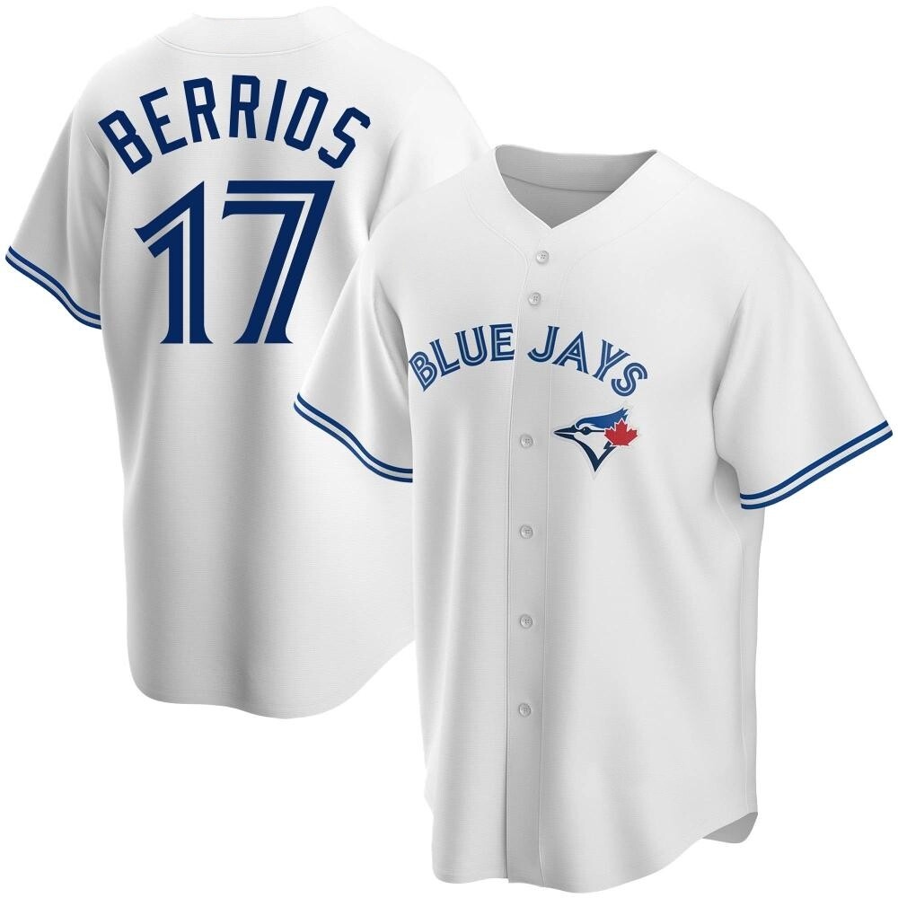 Youth Replica Toronto Blue Jays Jose Berrios Home Jersey - White Youth Replica Toronto Blue Jays Jose Berrios Home Jersey - White