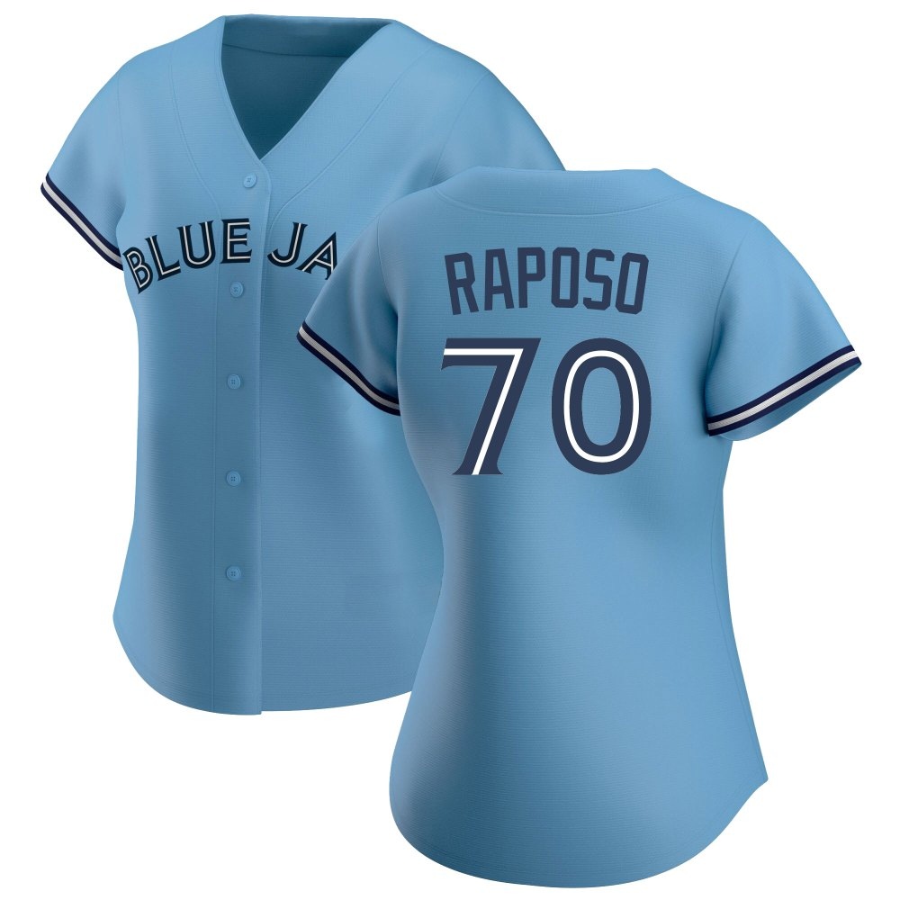 Women's Authentic Toronto Blue Jays Nicholas Raposo Jersey - Blue Women's Authentic Toronto Blue Jays Nicholas Raposo Jersey - Blue