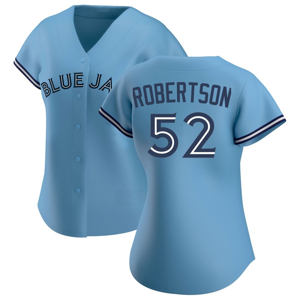 Women's Authentic Toronto Blue Jays Nick Robertson Jersey - Blue Women's Authentic Toronto Blue Jays Nick Robertson Jersey - Blue