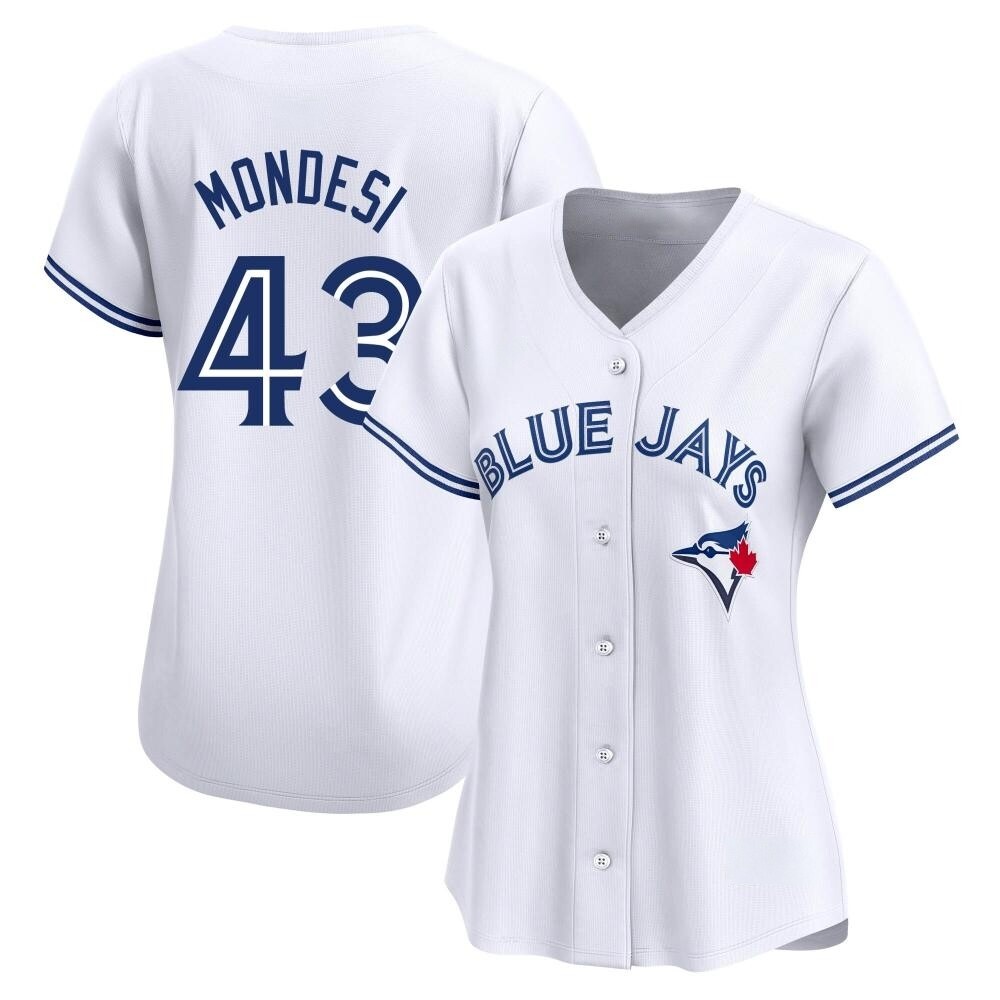 Women's Limited Toronto Blue Jays Raul Mondesi Home Jersey - White Women's Limited Toronto Blue Jays Raul Mondesi Home Jersey - White