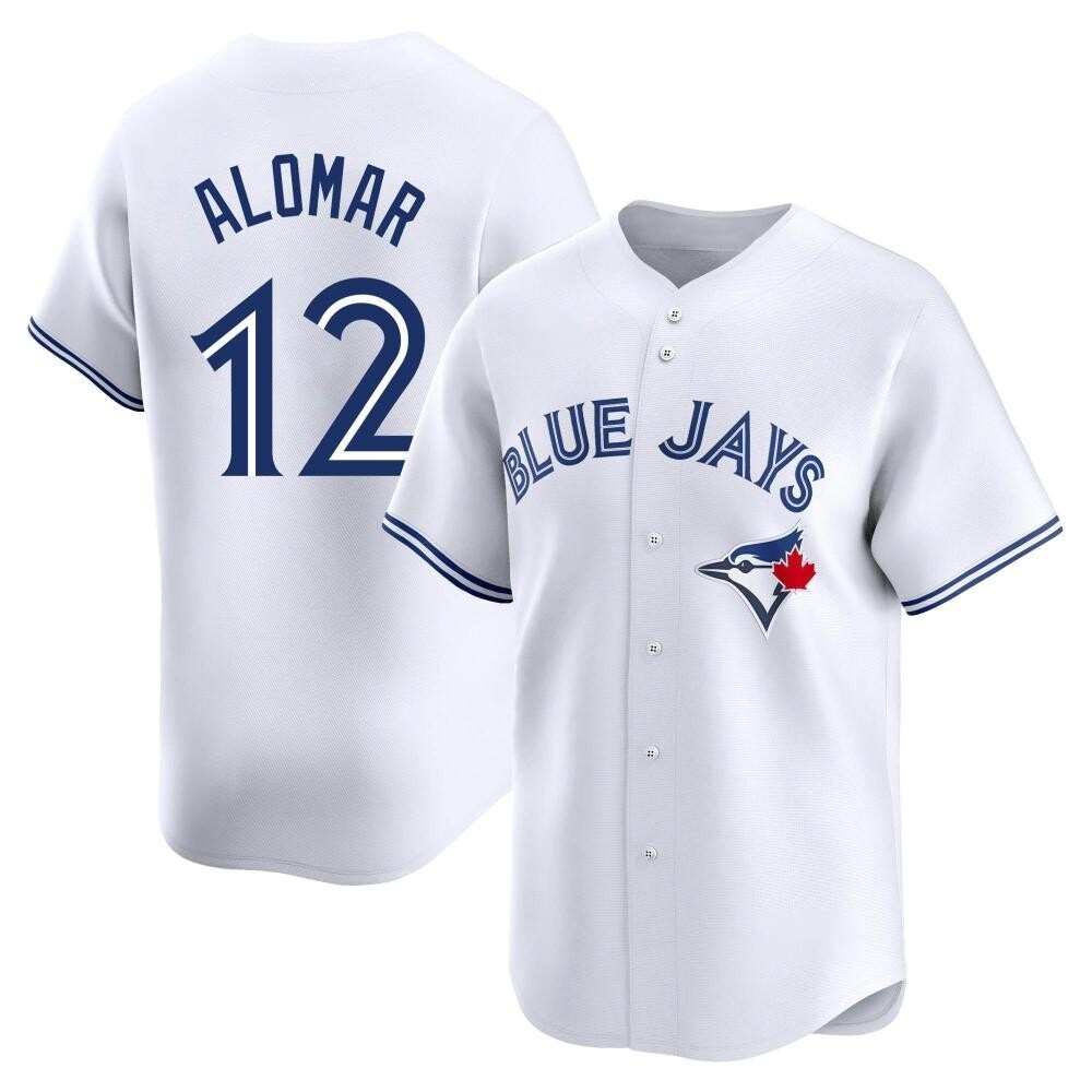 Youth Limited Toronto Blue Jays Roberto Alomar Home Jersey - White Youth Limited Toronto Blue Jays Roberto Alomar Home Jersey - White