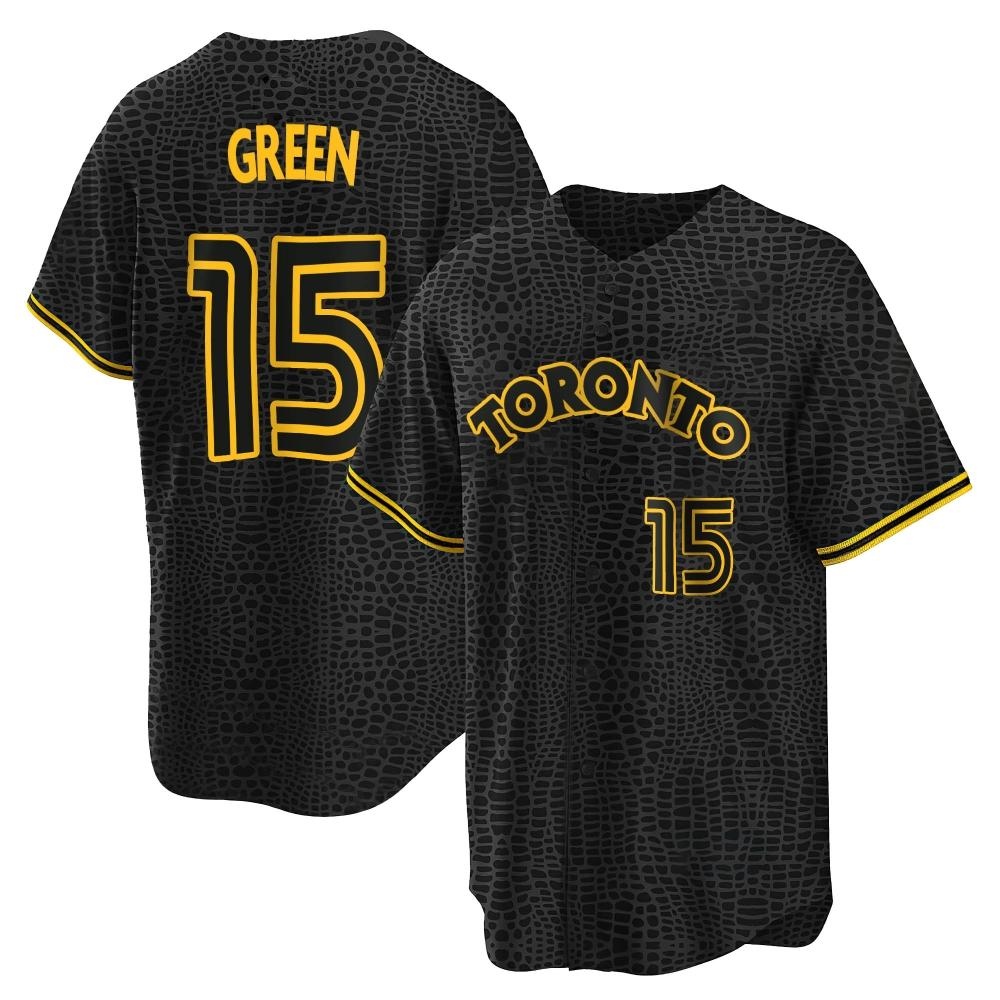 Youth Replica Toronto Blue Jays Shawn Green Black Snake Skin City Jersey - Green Youth Replica Toronto Blue Jays Shawn Green Black Snake Skin City Jersey - Green