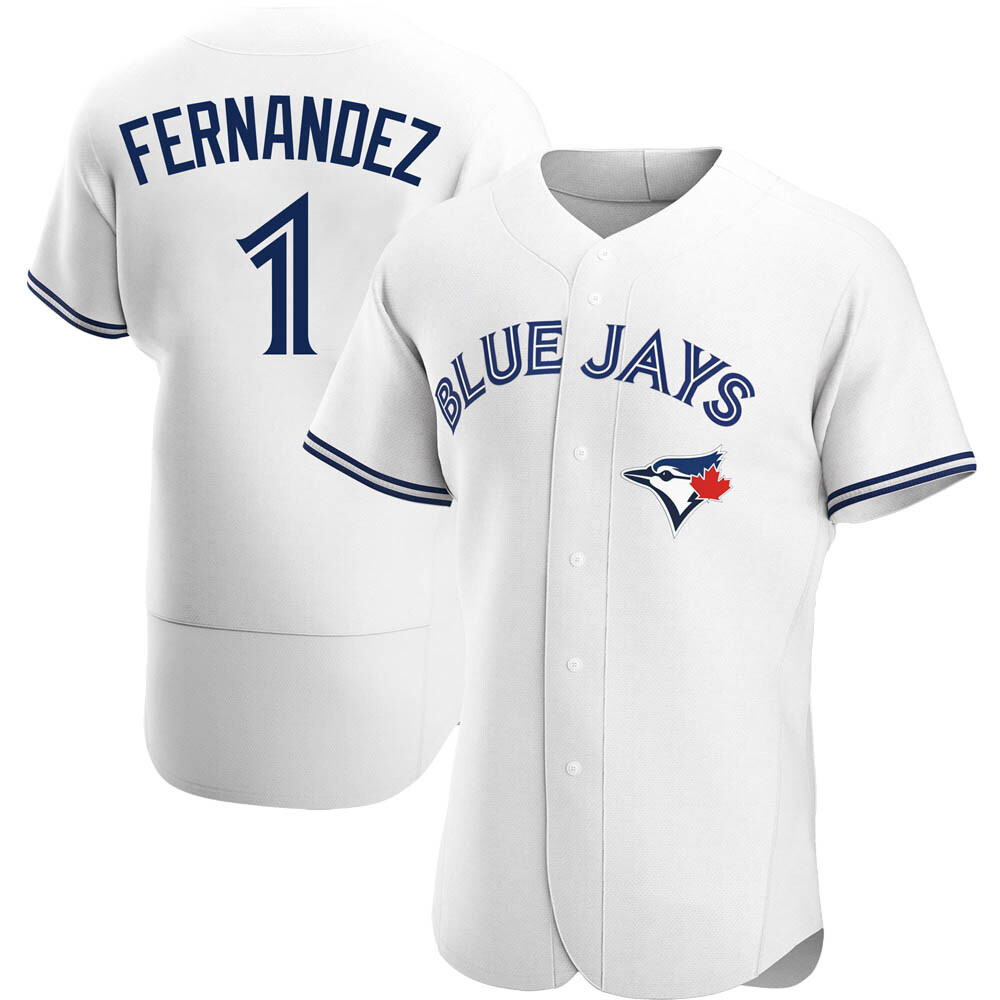 Authentic Toronto Blue Jays Tony Fernandez Home Jersey - White Authentic Toronto Blue Jays Tony Fernandez Home Jersey - White