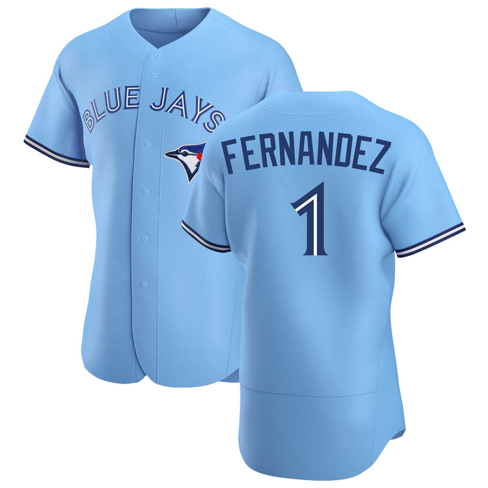 Authentic Toronto Blue Jays Tony Fernandez Powder Alternate Jersey - Blue Authentic Toronto Blue Jays Tony Fernandez Powder Alternate Jersey - Blue