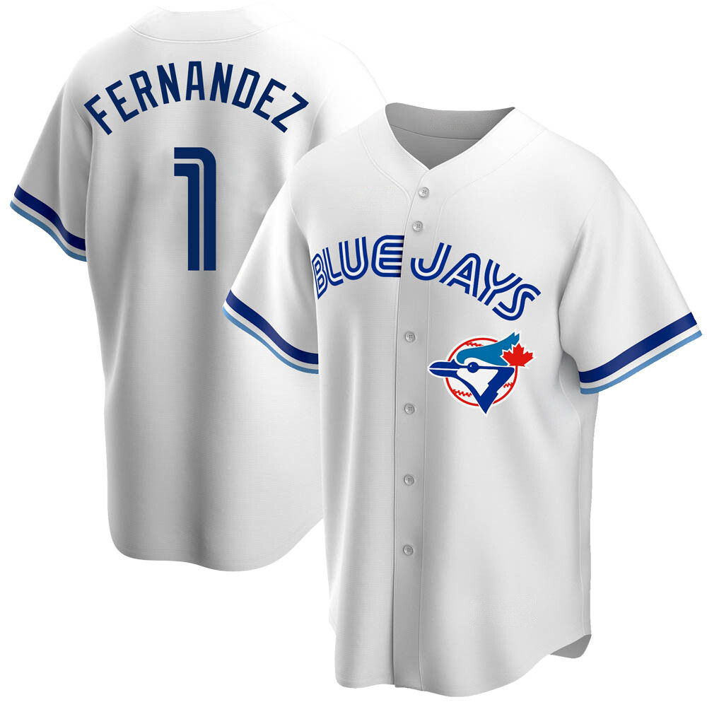 Replica Toronto Blue Jays Tony Fernandez Home Cooperstown Collection Jersey - White Replica Toronto Blue Jays Tony Fernandez Home Cooperstown Collection Jersey - White