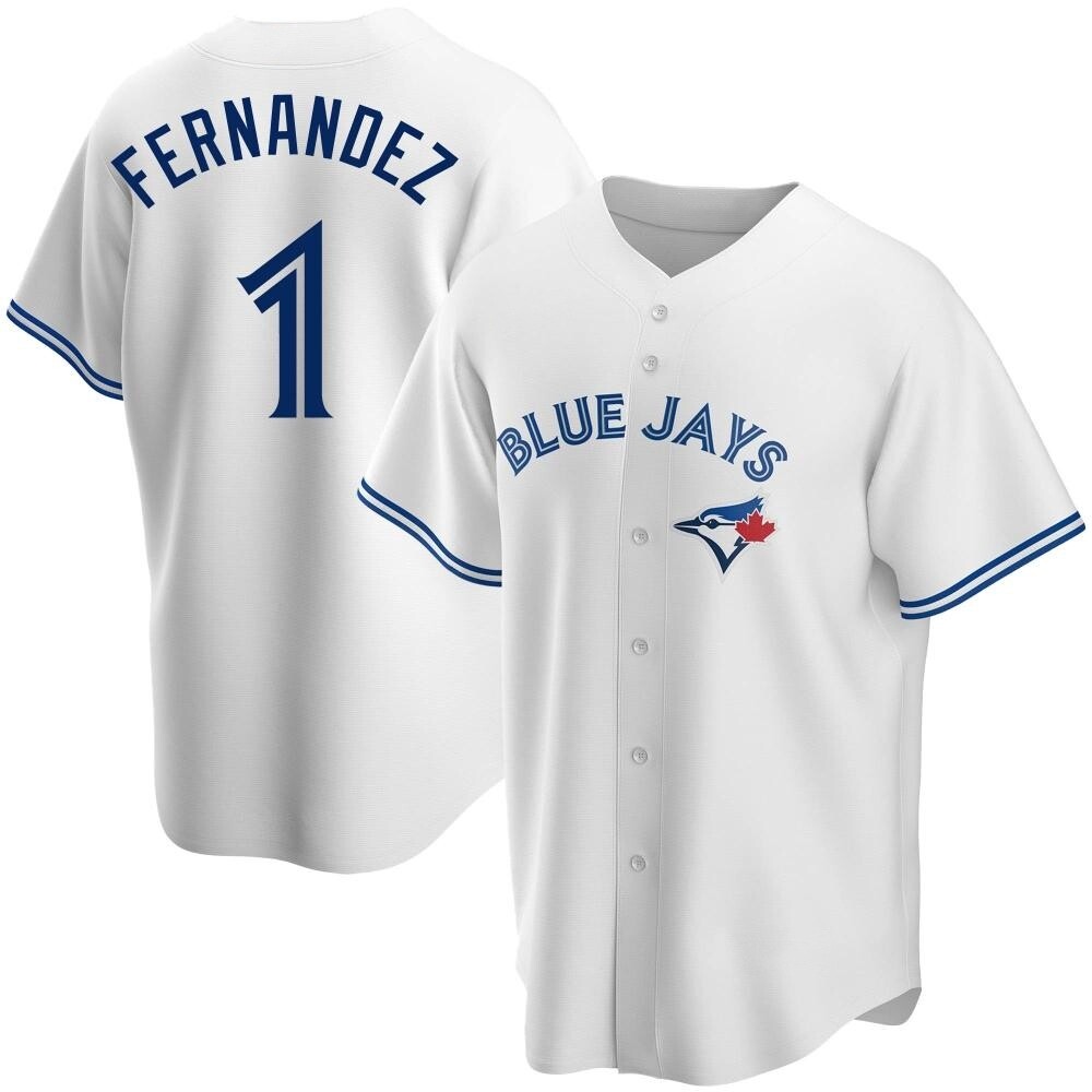 Youth Replica Toronto Blue Jays Tony Fernandez Home Jersey - White Youth Replica Toronto Blue Jays Tony Fernandez Home Jersey - White
