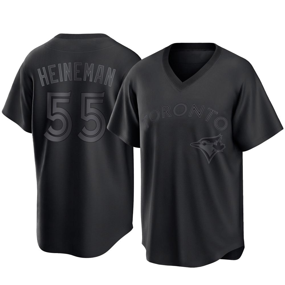 Replica Toronto Blue Jays Tyler Heineman Pitch Fashion Jersey - Black Replica Toronto Blue Jays Tyler Heineman Pitch Fashion Jersey - Black