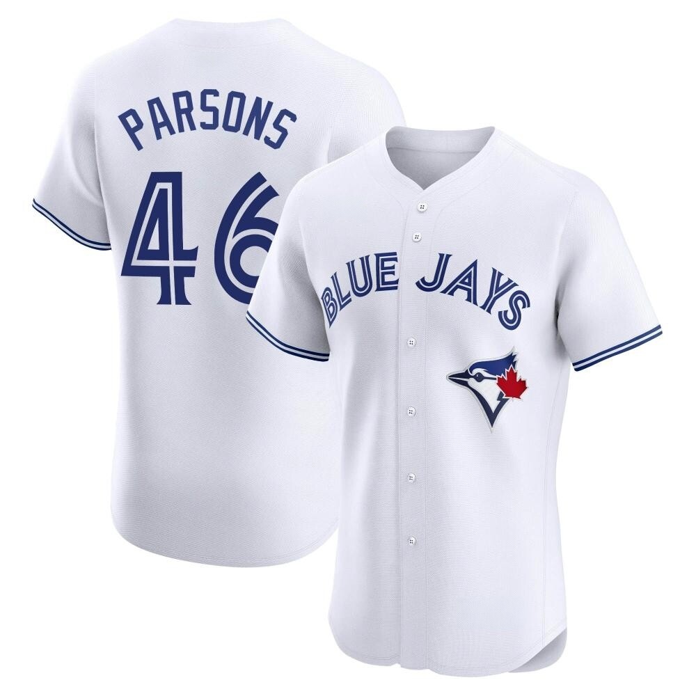 Elite Toronto Blue Jays Wes Parsons Home Jersey - White