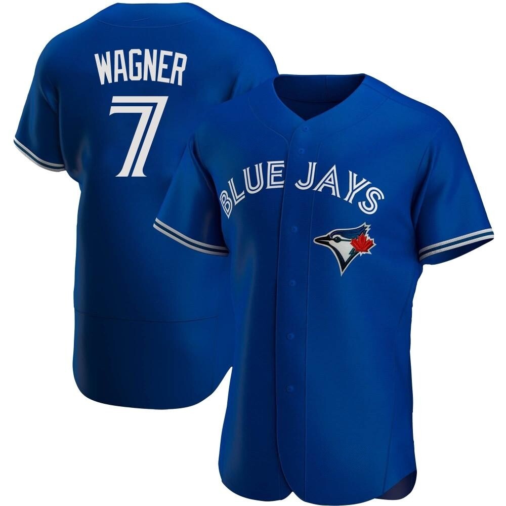 Authentic Toronto Blue Jays Will Wagner Alternate Jersey - Royal Authentic Toronto Blue Jays Will Wagner Alternate Jersey - Royal