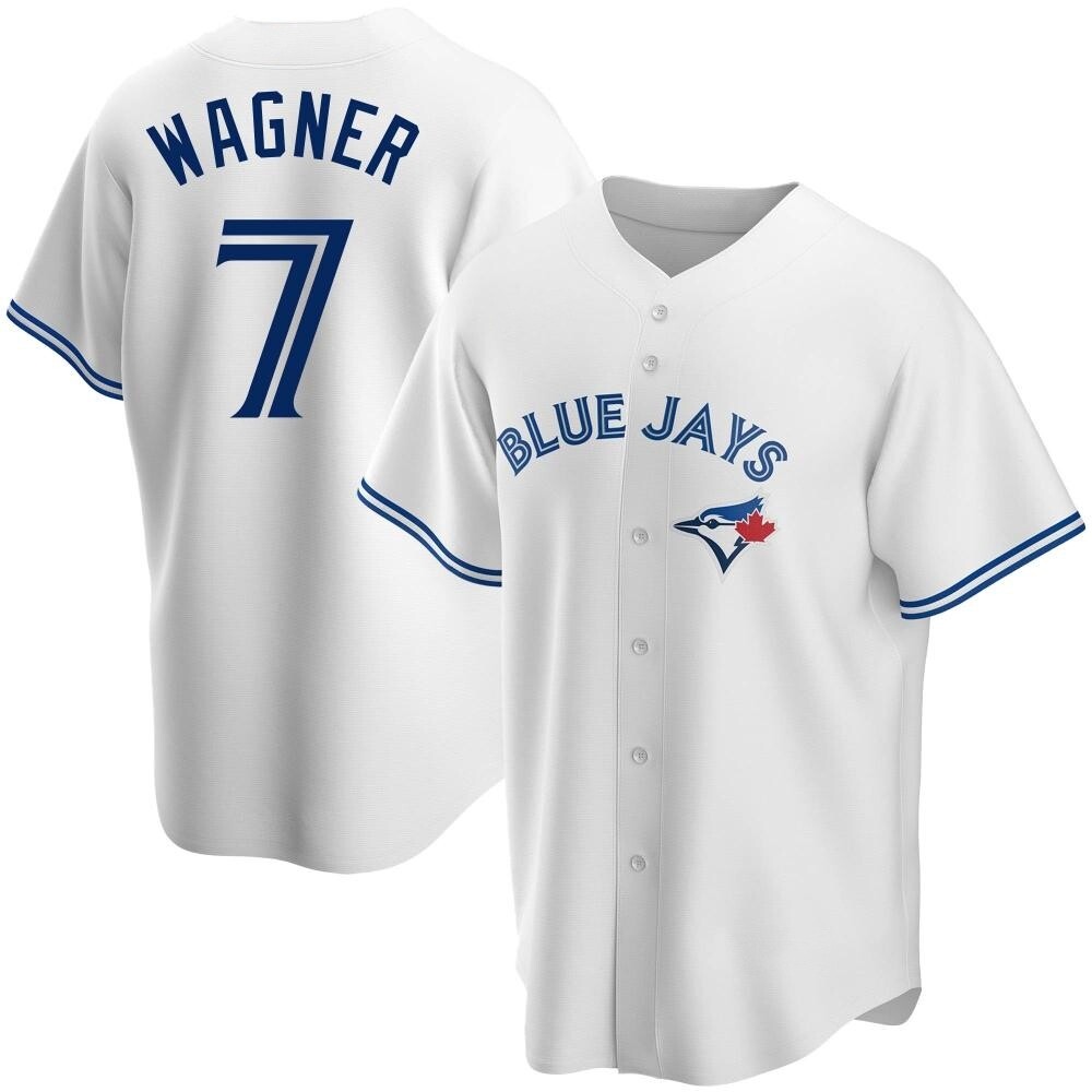 Replica Toronto Blue Jays Will Wagner Home Jersey - White Replica Toronto Blue Jays Will Wagner Home Jersey - White